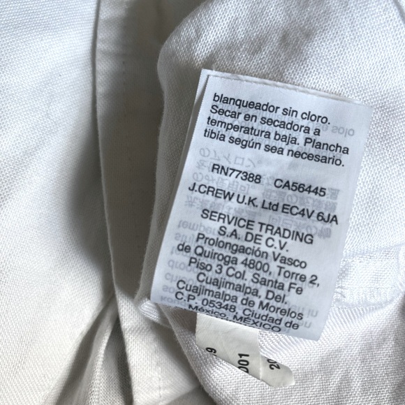 Madewell Tie front button down - Picture 2 of 7